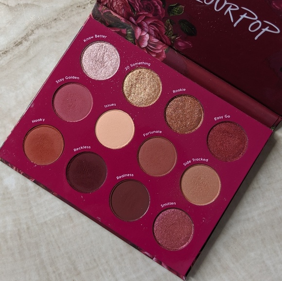 Exes & Oh's Pressed Powder Eyeshadow Palette by Colourpop #18